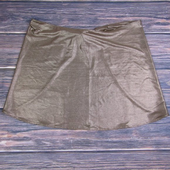 Good American NEW Size 0-4 XS-XL Gold Sarong Foil Leg Daze Beach Summer Swim - Picture 7 of 8